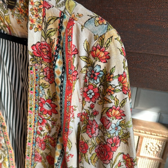 Anthropologie Vineet Bahl floral blazer - Picture 3 of 5